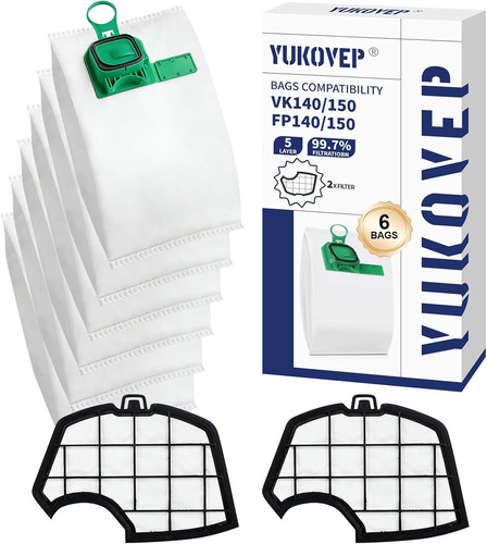 Kit sacchetti folletto vk140 - 6,