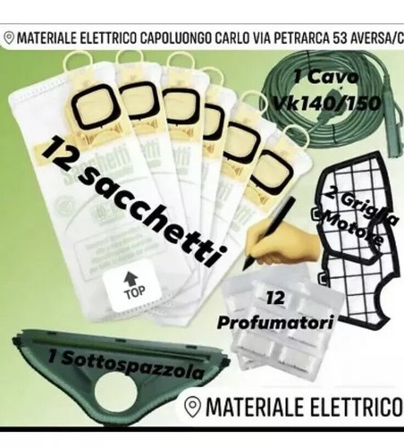 Sacchetti folletto 140 - folletto, 150