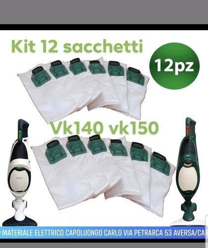 Sacchetti folletto vk140 vk150 - sacchetti,