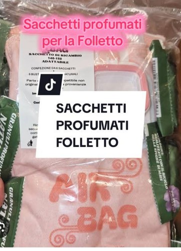 Sacchetti profumati air bag - 12,