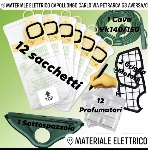 Sacchetti folletto 140 150 - sacchetti,