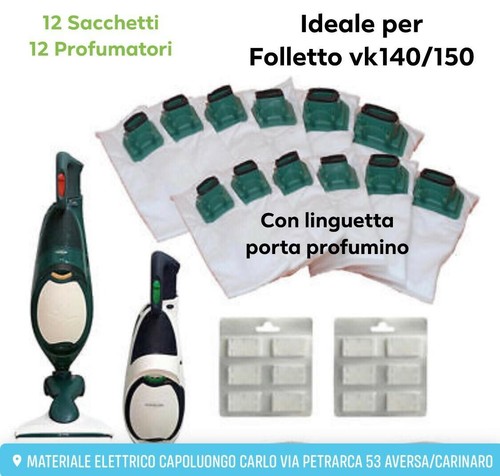 Folletto sacchetti vk140 150 - folletto, vk140/150