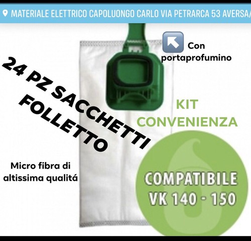 Sacchetti folletto vorwrk - sacchetti,