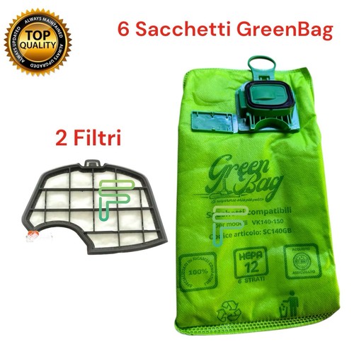 Sacchetti folletto vk140 - sacchetti,